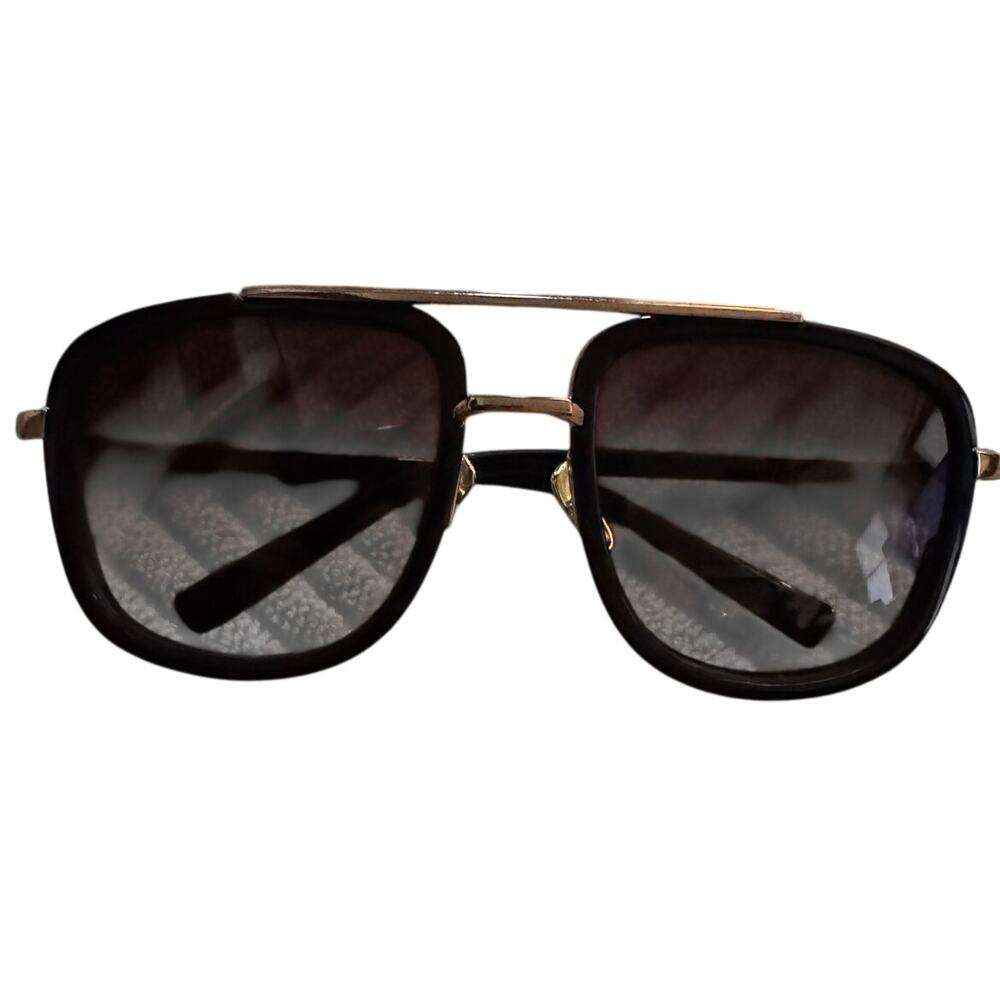 DITA Mach-One black and gold titanium sunglasses